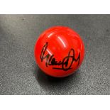 Steve Davies Signed Snooker Ball