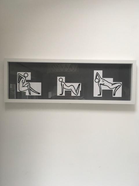 Julian Opie (1958-) ‘This is Shahnoza’ In 3 Parts, Wooden Maquettes, Framed, 2008 - Image 5 of 10