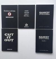 BANKSY (b.1974-) 3 Self Published Books 1st Edition 2001- 04 & Banksy Myths & Legends Pt1 & Pt 2