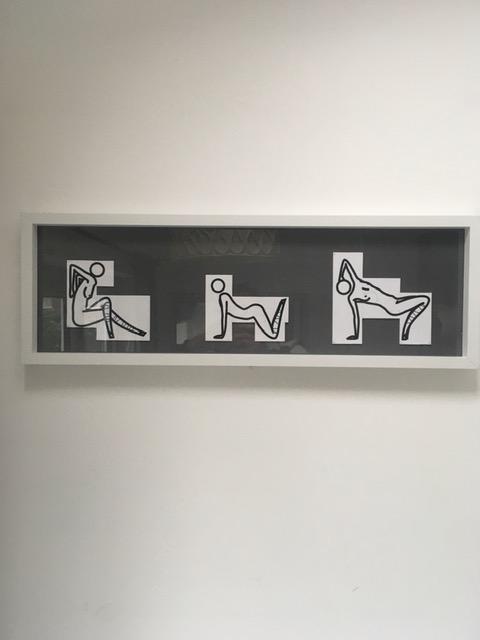 Julian Opie (1958-) ‘This is Shahnoza’ In 3 Parts, Wooden Maquettes, Framed, 2008 - Image 6 of 10