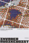 Invader (b. 1969-) Mima Exhibition Poster, 2022 , L'Origine du monde