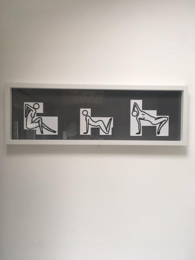 Julian Opie (1958-) ‘This is Shahnoza’ In 3 Parts, Wooden Maquettes, Framed, 2008 - Image 3 of 10