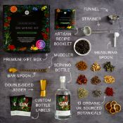 The Signature Edition Gin Making Kit - Make 10 Large Bottles of Classic, Colour-Changing & Pink G...