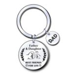 Keyring Keychain,Dad Gifts from Daughters