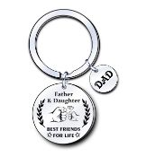 Keyring Keychain,Dad Gifts from Daughters