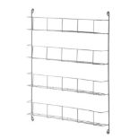 Datil 4 Tier Anthracite Non-magnetic Steel Shelving