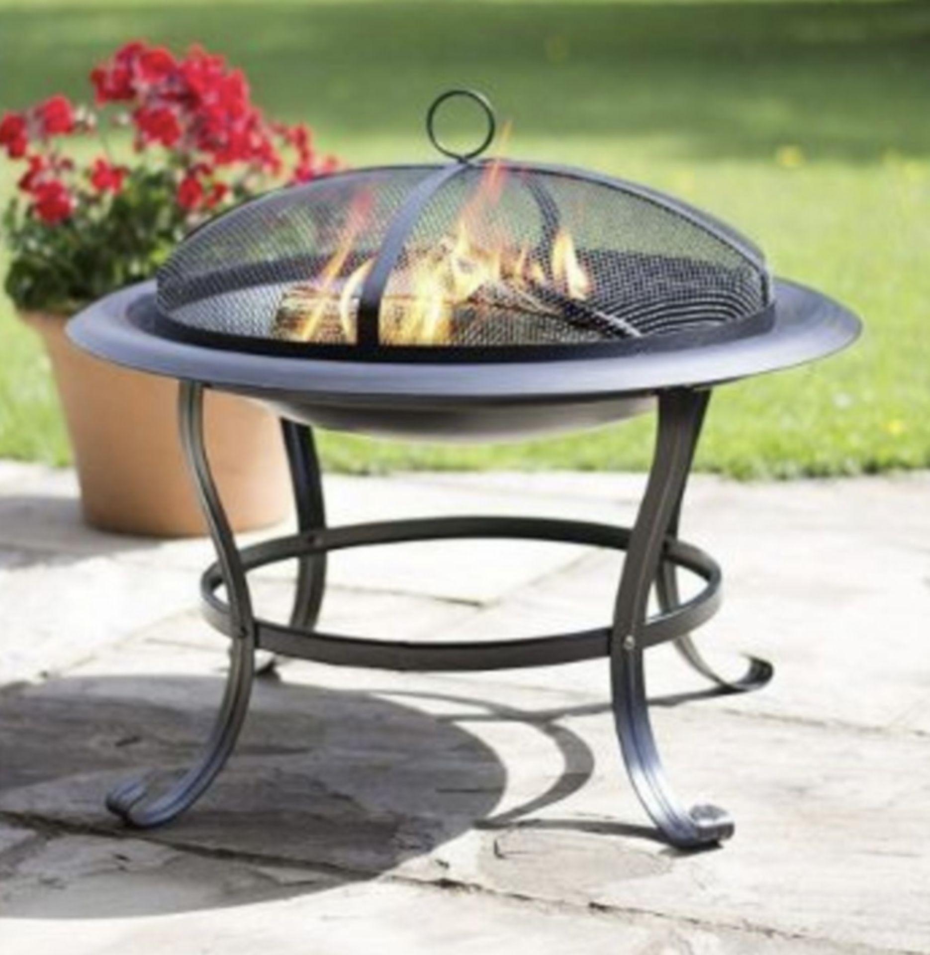 Steel Fire Pit Bowl - New and boxed
