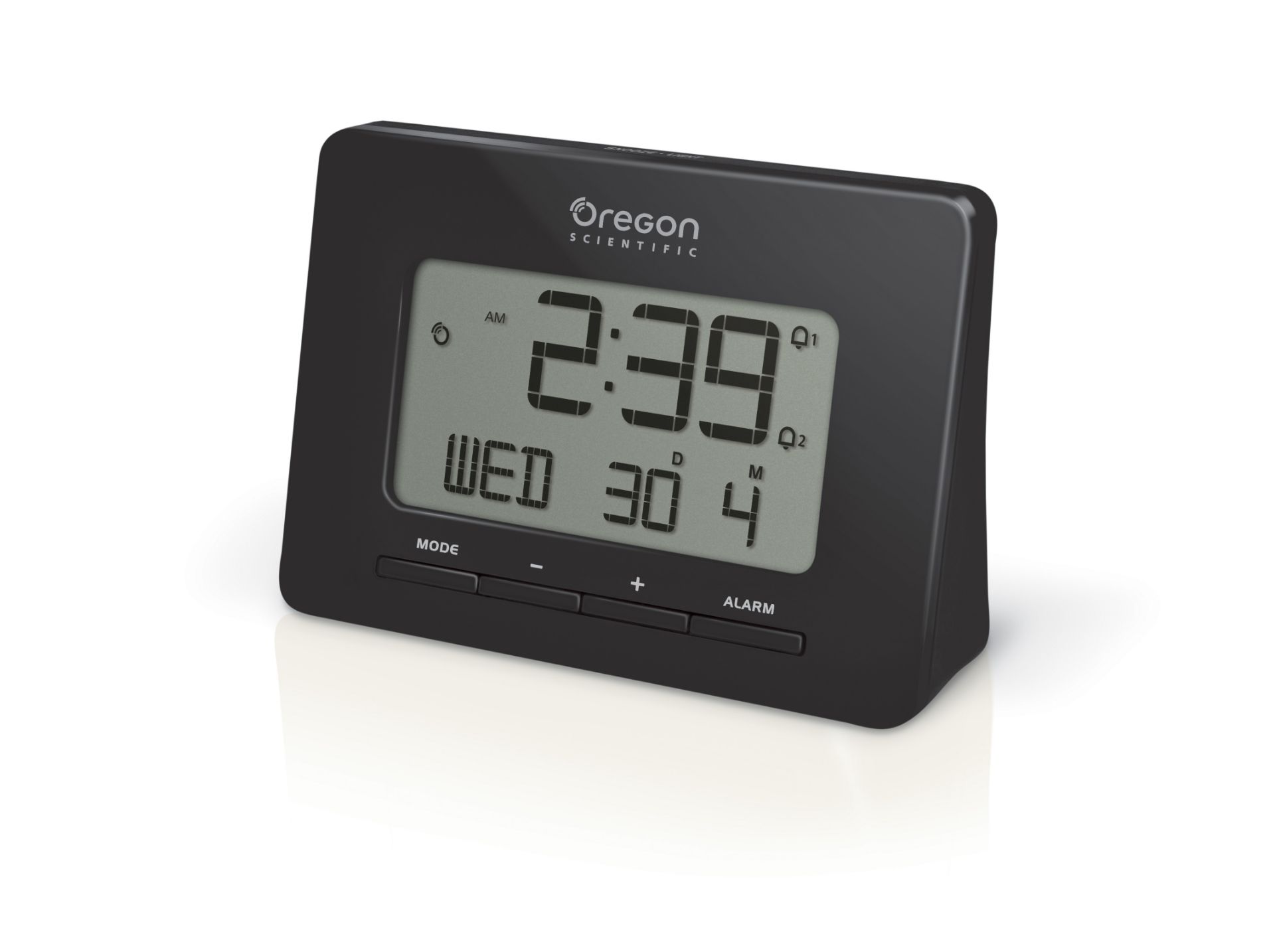 Oregon Scientific radio-controlled alarm with Dual Alarm Function RRP £30.00
