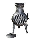 La Hacienda Panama Cast iron & steel Chiminea