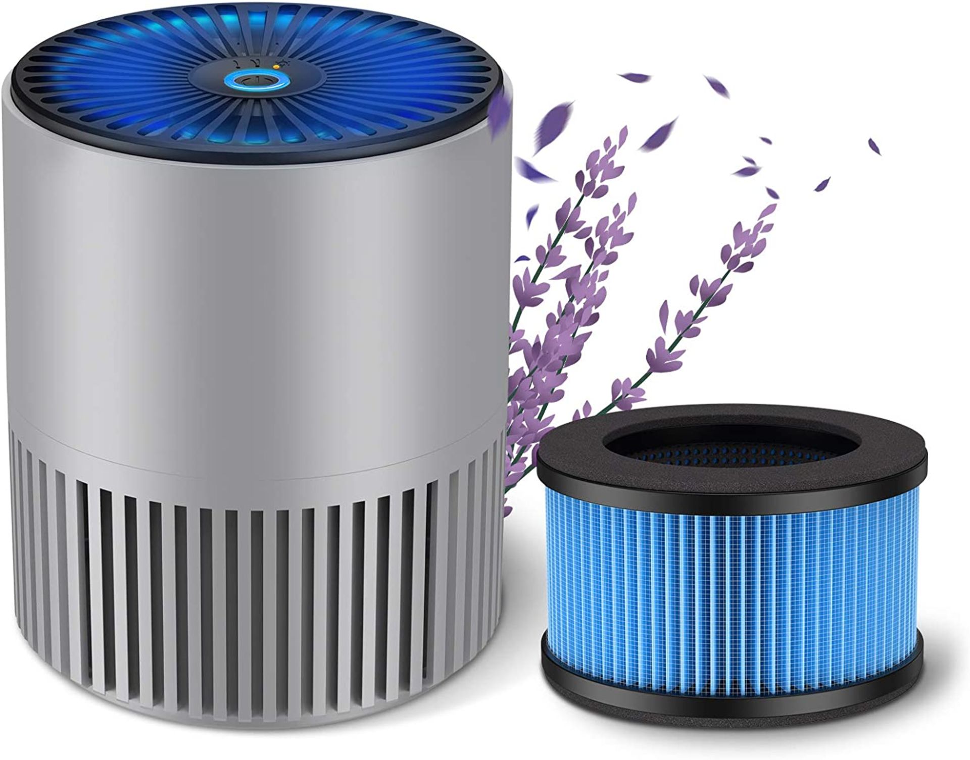 Uarter Air Purifier for Home with HEPA Filter 2 Pcs RRP 79.90