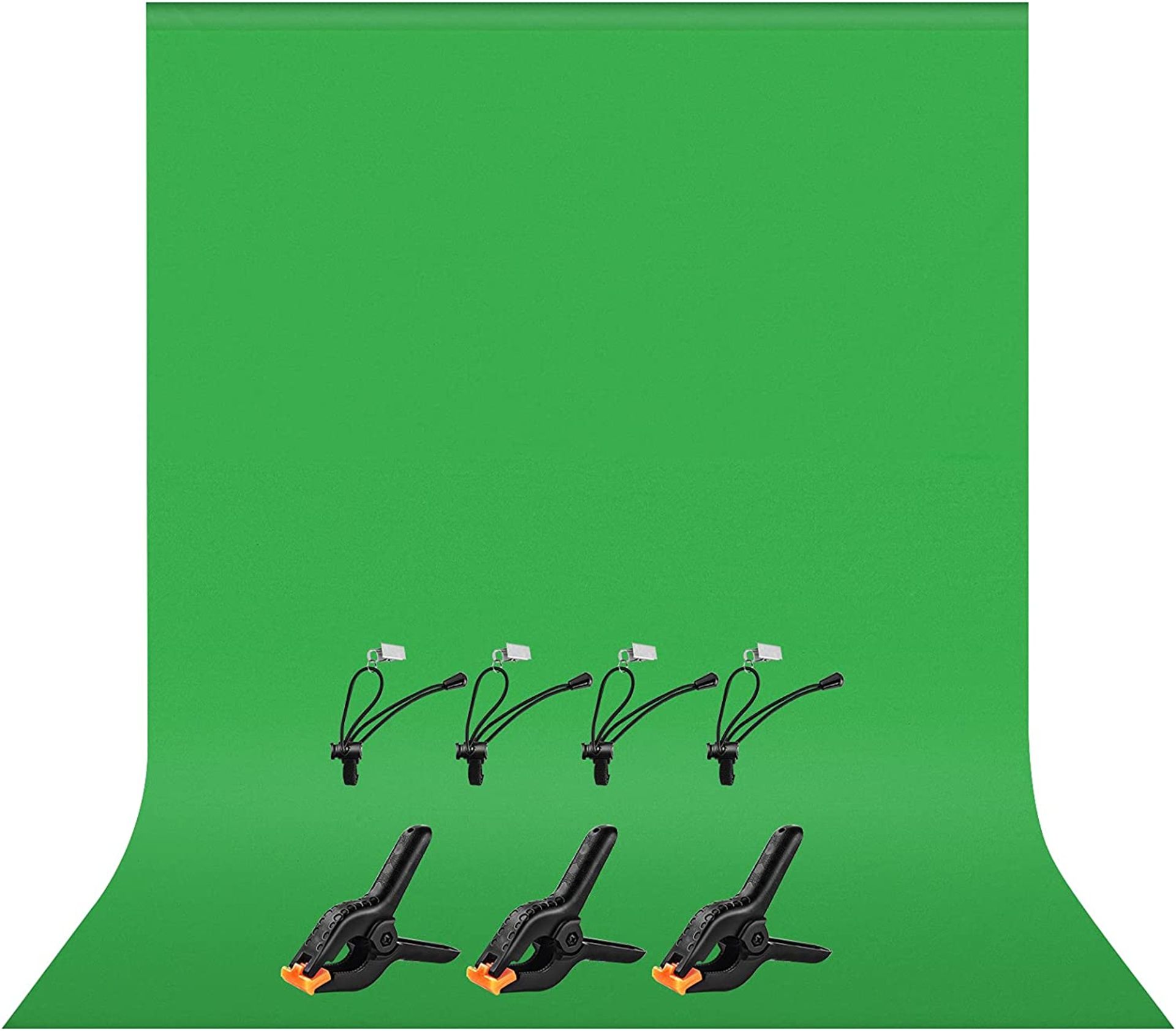 Green Photography Backdrop Kits with Clamps