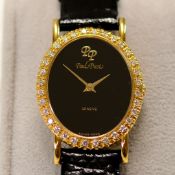 Paul Picot / Diamond - Lady's Yellow Gold Wristwatch