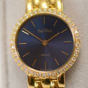Paul Picot / Diamond - Lady's Yellow Gold Wristwatch