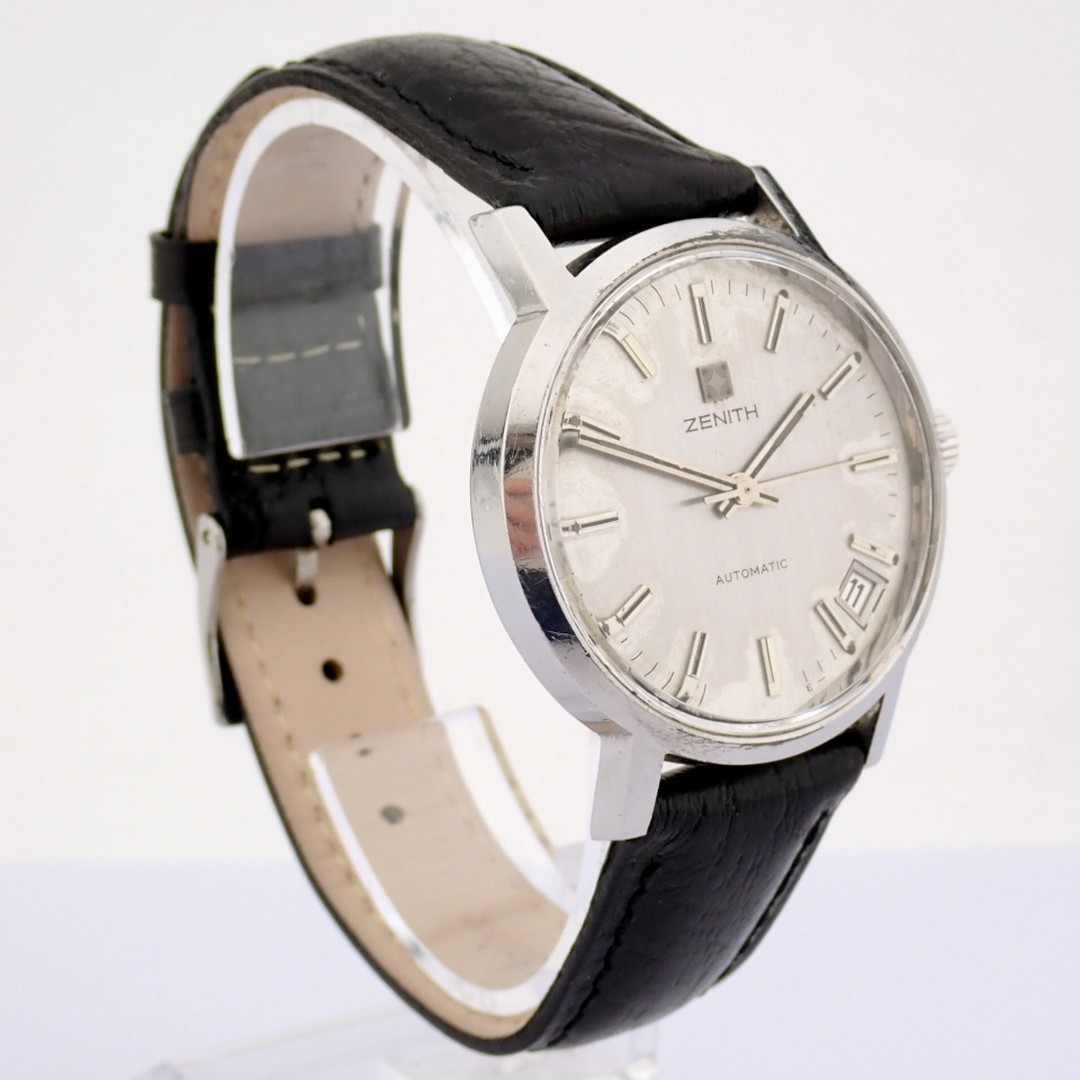 Zenith / Vintage - Gentlemen's Steel Wrist Watch - Image 3 of 9