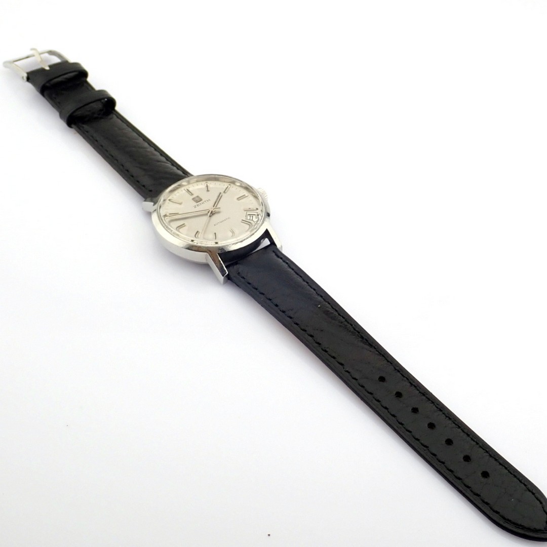 Zenith / Vintage - Gentlemen's Steel Wrist Watch - Image 6 of 9