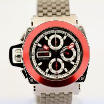 Formex / 4 Speed Automatic Chronograph Day - Date - Gentlemen's Titanium Wristwatch