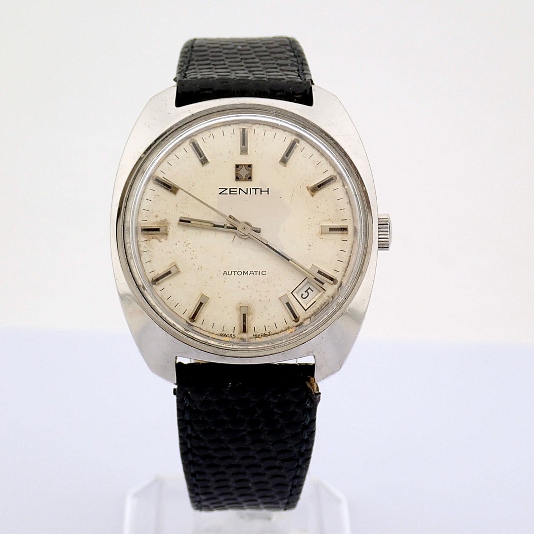 Zenith / Vintage Automatic - Gentlemen's Steel Wrist Watch - Image 9 of 9