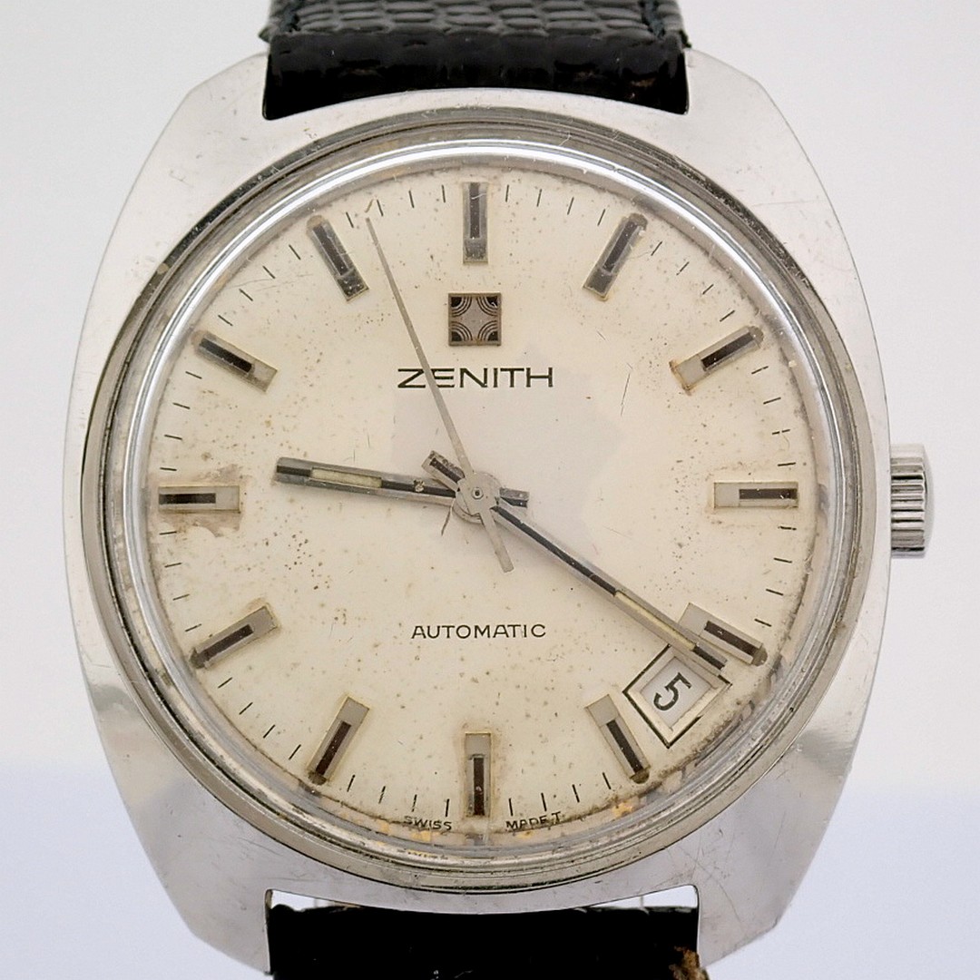 Zenith / Vintage Automatic - Gentlemen's Steel Wrist Watch