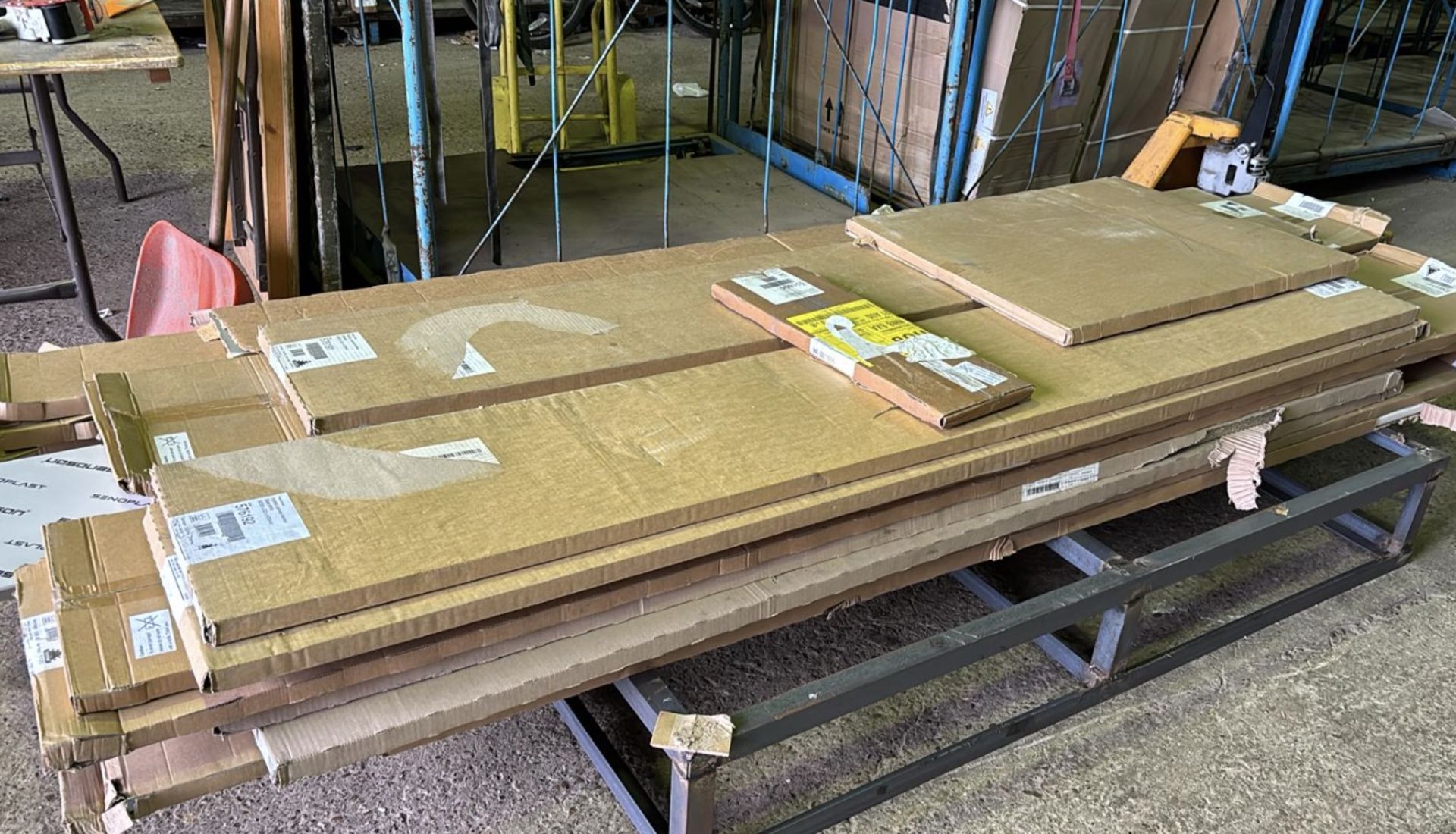 Large Pallet of New Bathstore Worktops / Filler Panels / Plinths Shower Doors RRP £2000+ **No Vat...