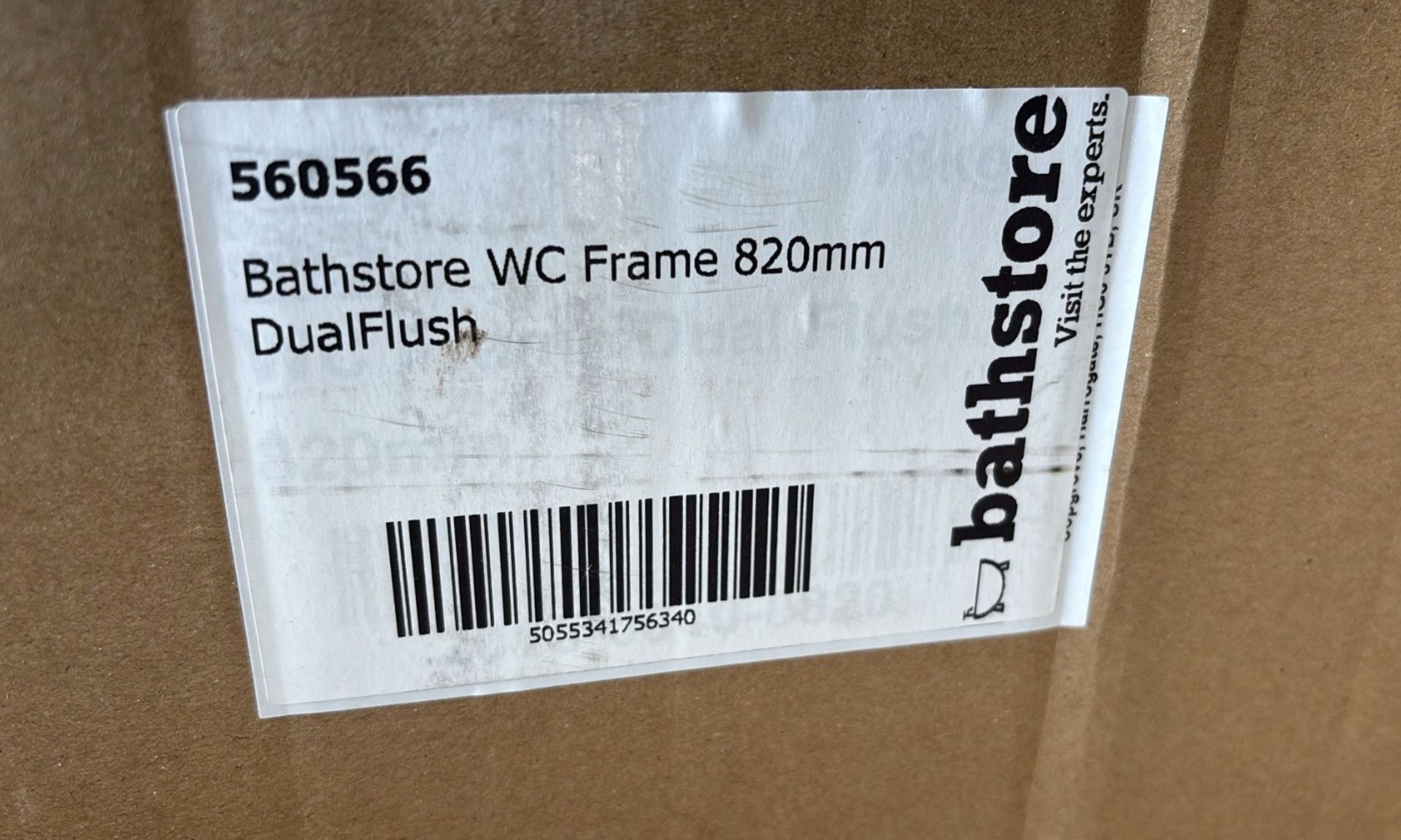 Brand New Boxed Bathstore WC 820mm Dual Flush Frame RRP £280 **No Vat**