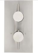 Brand New Boxed Bathstore Forge Concealed Dual Thermostatic Shower Valve RRP £326 **No Vat**
