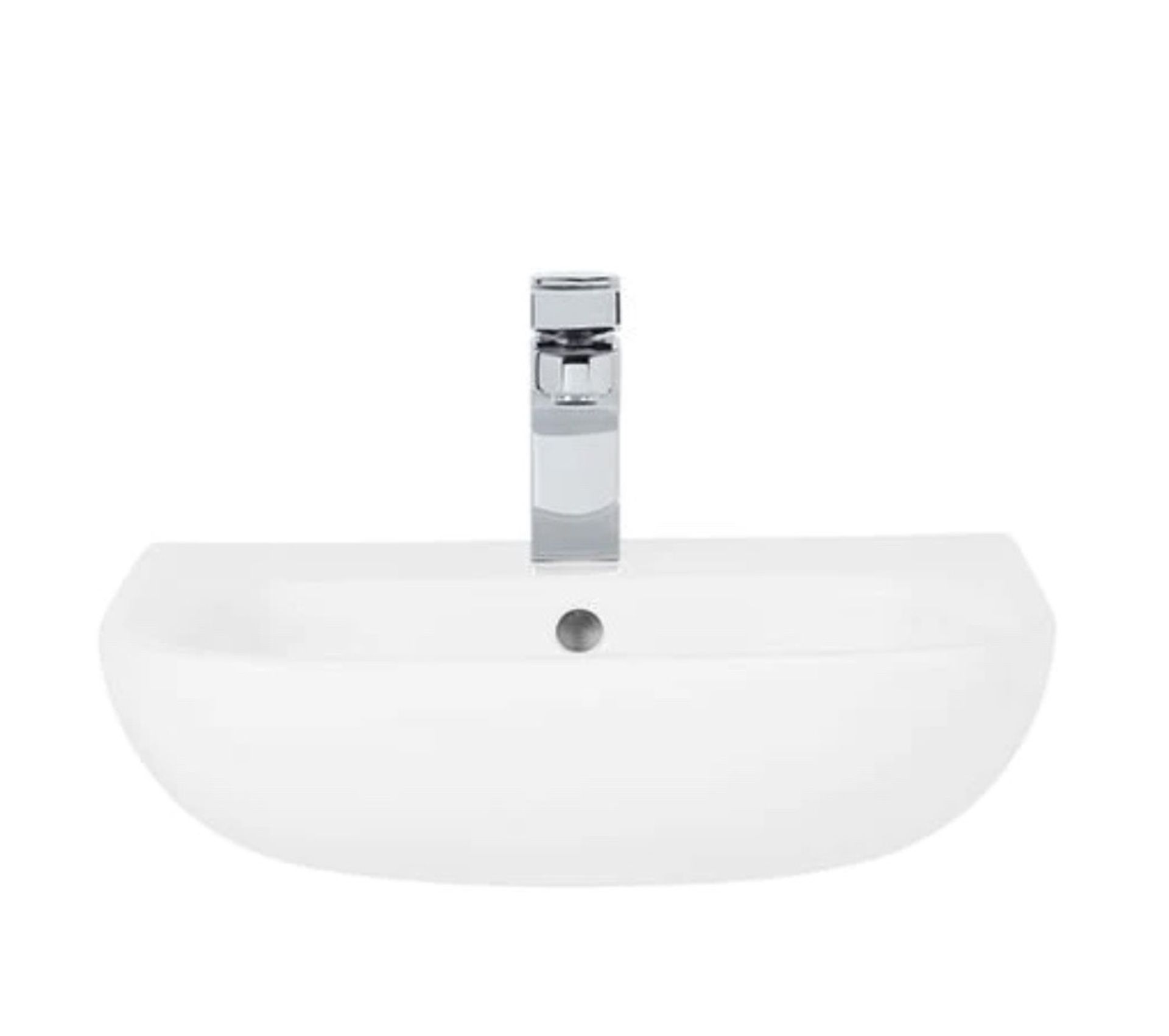 Brand New Boxed Newton 520mm Semi Recessed Basin RRP £120 **No Vat**