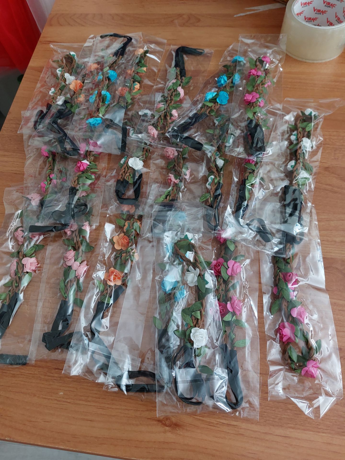 Leather floral headbands x 50 £1.79 Each RRP - Bild 9 aus 9