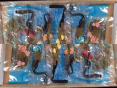 Leather Floral Headbands. RRP £1.79 Each x 50