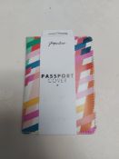 Passport Holder x 4 Geo Colourful