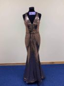 Bronze Pageant Dress From Rachel Allen, RRP £599