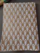 Wrapping Paper Gold Peacock Pattern RRP £275. 100 Sheets