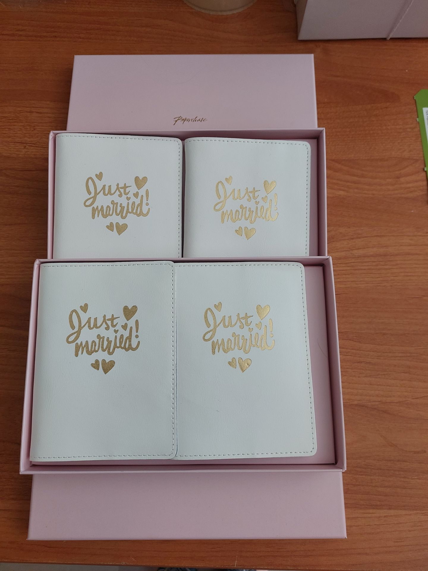 Wedding Passport Covers, 2 Sets of 2 - Image 2 of 7