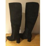 Dolcis “Emma” Long Boots, Block Heel, Size 6, Black - New RRP £55.00