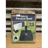 My Garden Sparta Parasol Base. RRP £40. Grade U