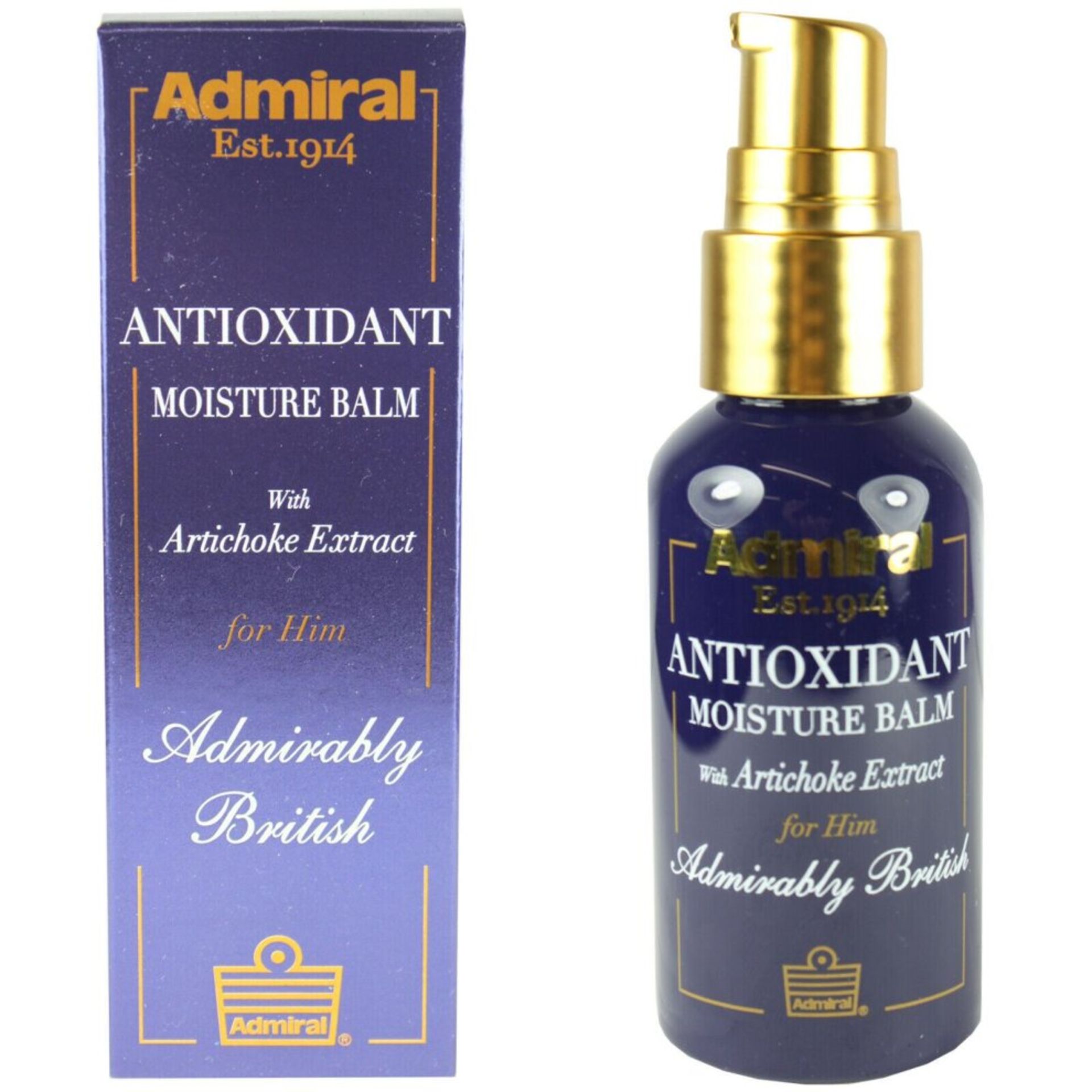 6 x Cougar/Admiral Antioxidant Moisturiser 50ml RRP £10.99 ea
