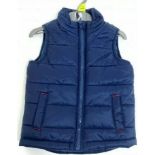 4 X Mothercare Blue Body Warmers RRP £32.00 ea
