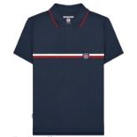 Lambretta Mens Badge Logo Short Sleeve Cotton Polo Shirt - Large - RRP £30.00