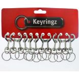 144 x Large 12 x 9cm Lobster Clasps Swivel Trigger Clips Snap Hooks Bag Key Ring Charms RRP £80.00