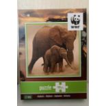 3 x WWF Elephant Jigsaws