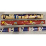 18 x Christmas Wrapping Paper 8m Rolls