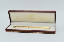 Brand New - Rare - Les Must De Cartier - Vendome Stylo Gold-Plated Trinity Ballpoint Pen - 1970