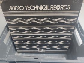 A Collection of Approximately 20 Audio Test Records and Slip Mats Etc.