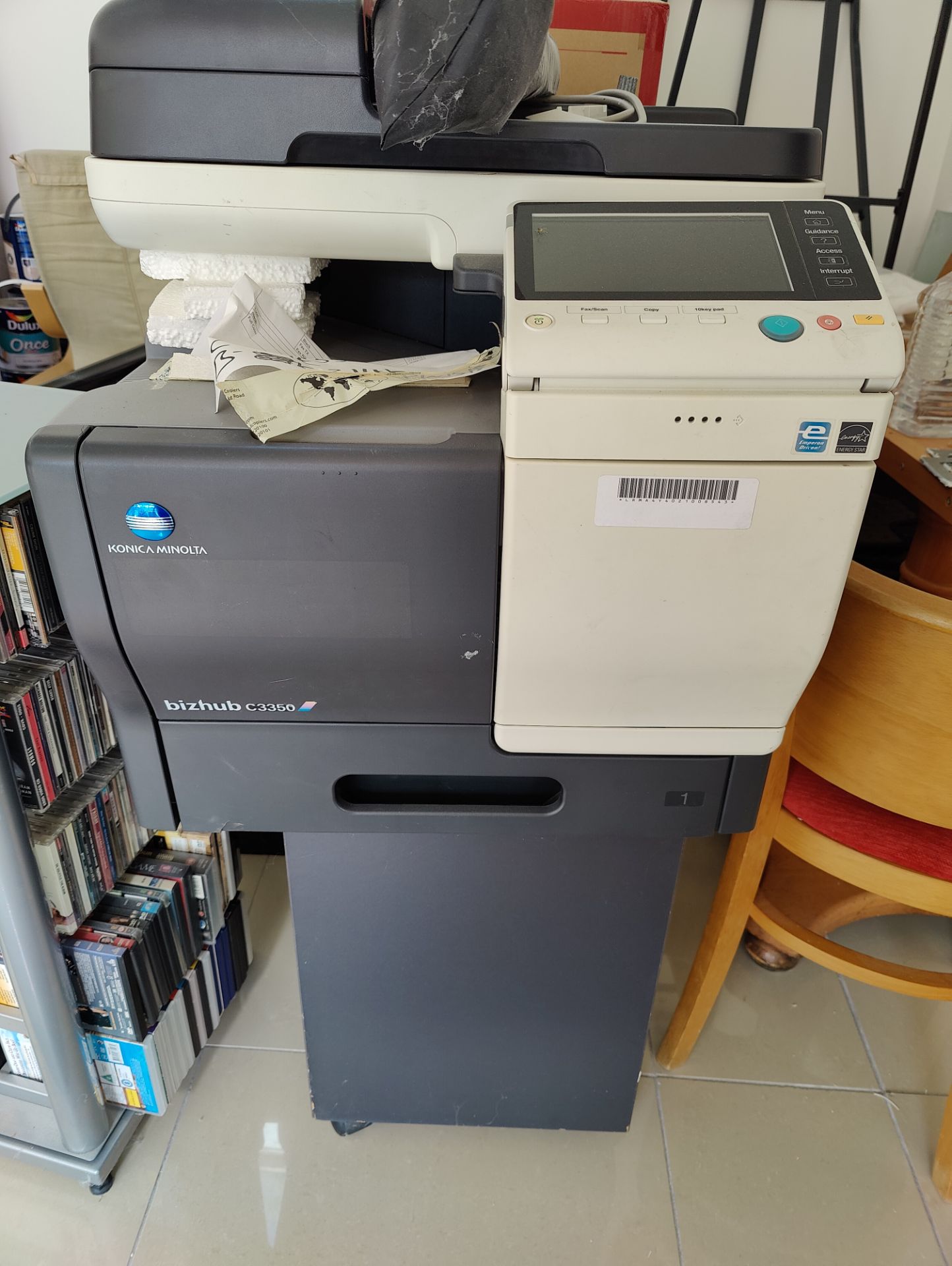 Konica Minolta Bizhub C3350 Powers Up Correctly - Needs Some Attention