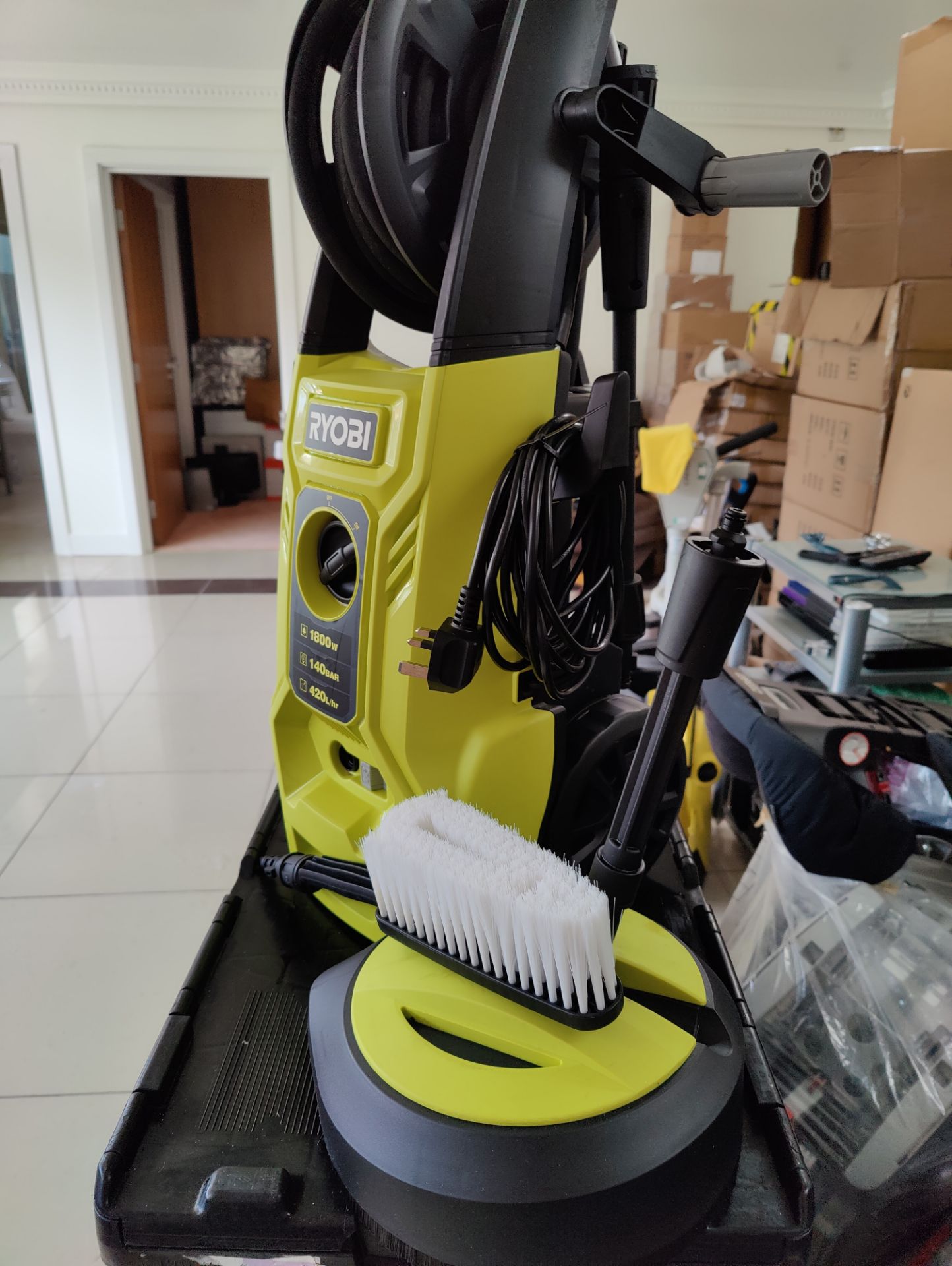 Ryobi RY140PWA Pressure Washer Brand New (Ex- Display) - Bild 3 aus 6