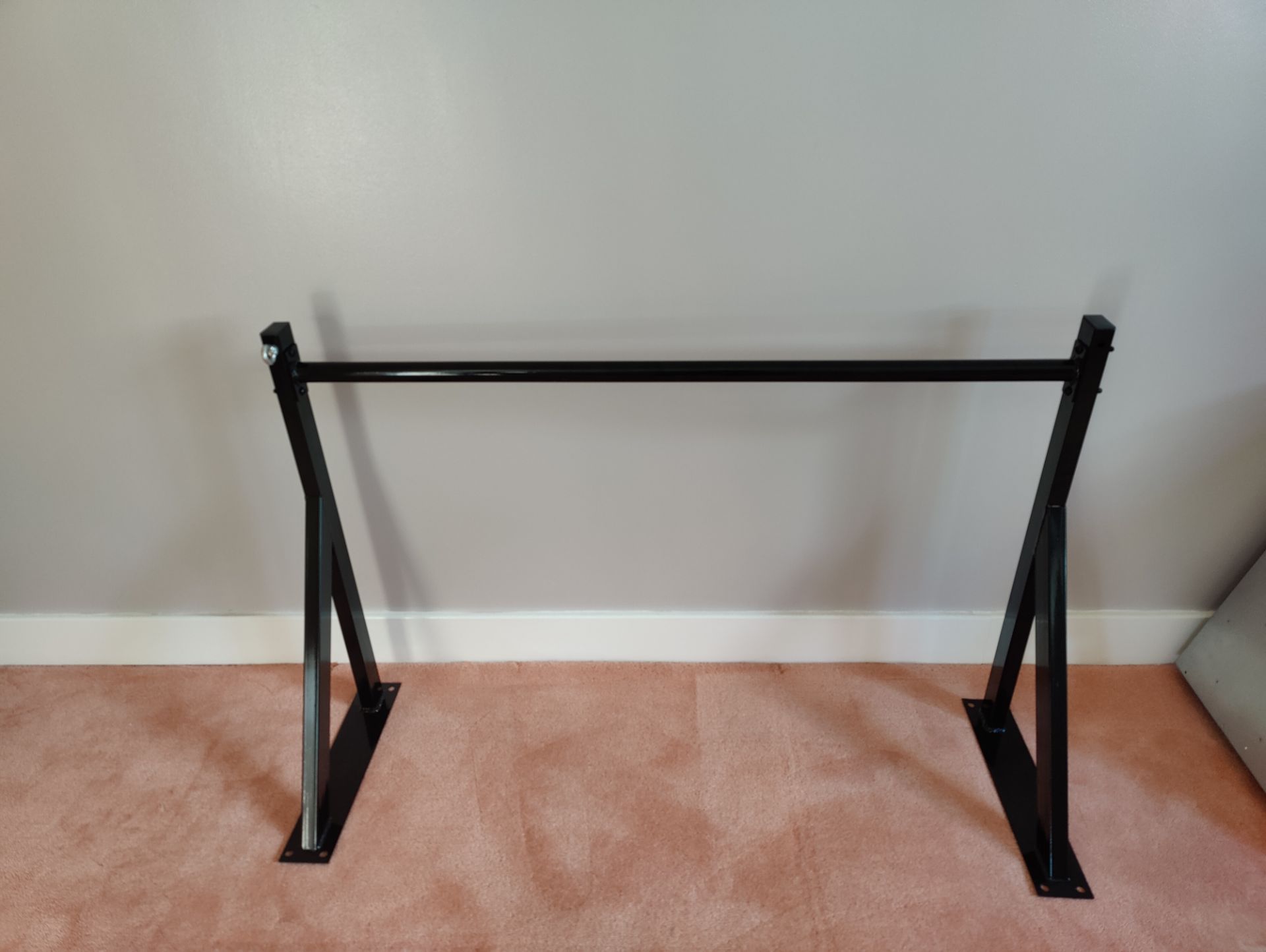 3 x Commercial Gym Wall Mounted Steel Made Pull/Push Chin Up Bar - Image 2 of 3