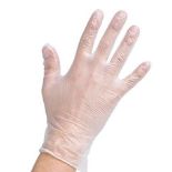 Lot 39 Clear Latex Gloves Extra Large Powder Free x 65 Packs
