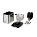 Title: 2 x DO507FR DOMO 4L Stainless Steel Pro Fryers RRP £90Description: 2 x Deep Fryer 4L