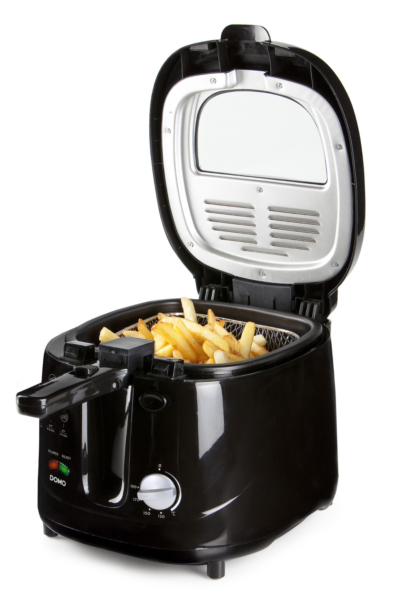 Title: 2 x DO461FR Black 2.5L Deep Fryers RRP £65Description: 2 x Deep Fryer 2.5L Black RRP £65 Each