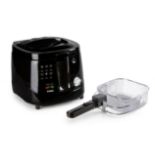 Title: 2 x DO461FR Black 2.5L Deep Fryers RRP £65Description: 2 x Deep Fryer 2.5L Black RRP £65 Each