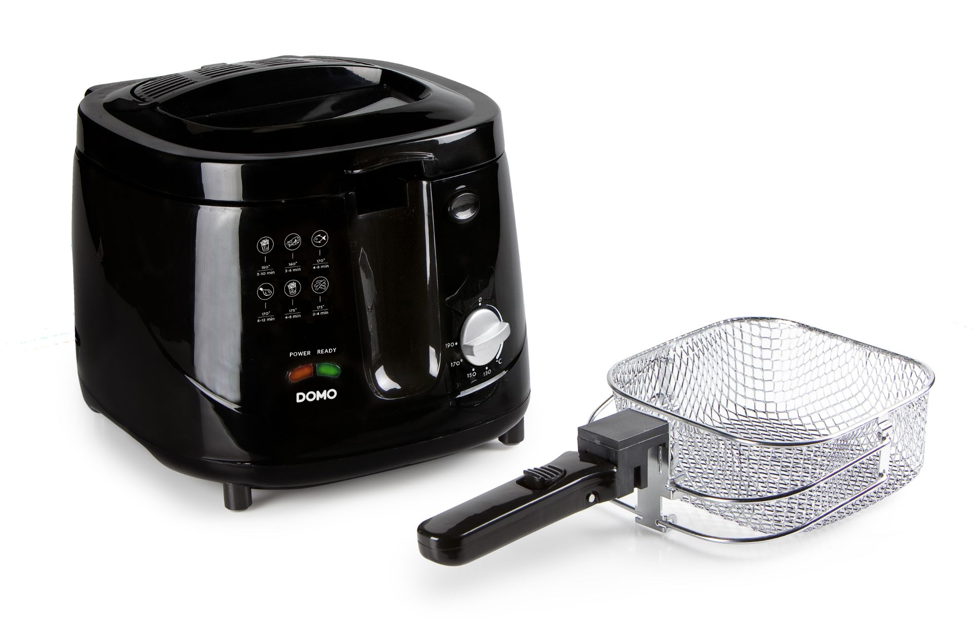 Title: 2 x DO461FR Black 2.5L Deep Fryers RRP £65Description: 2 x Deep Fryer 2.5L Black RRP £65 Each